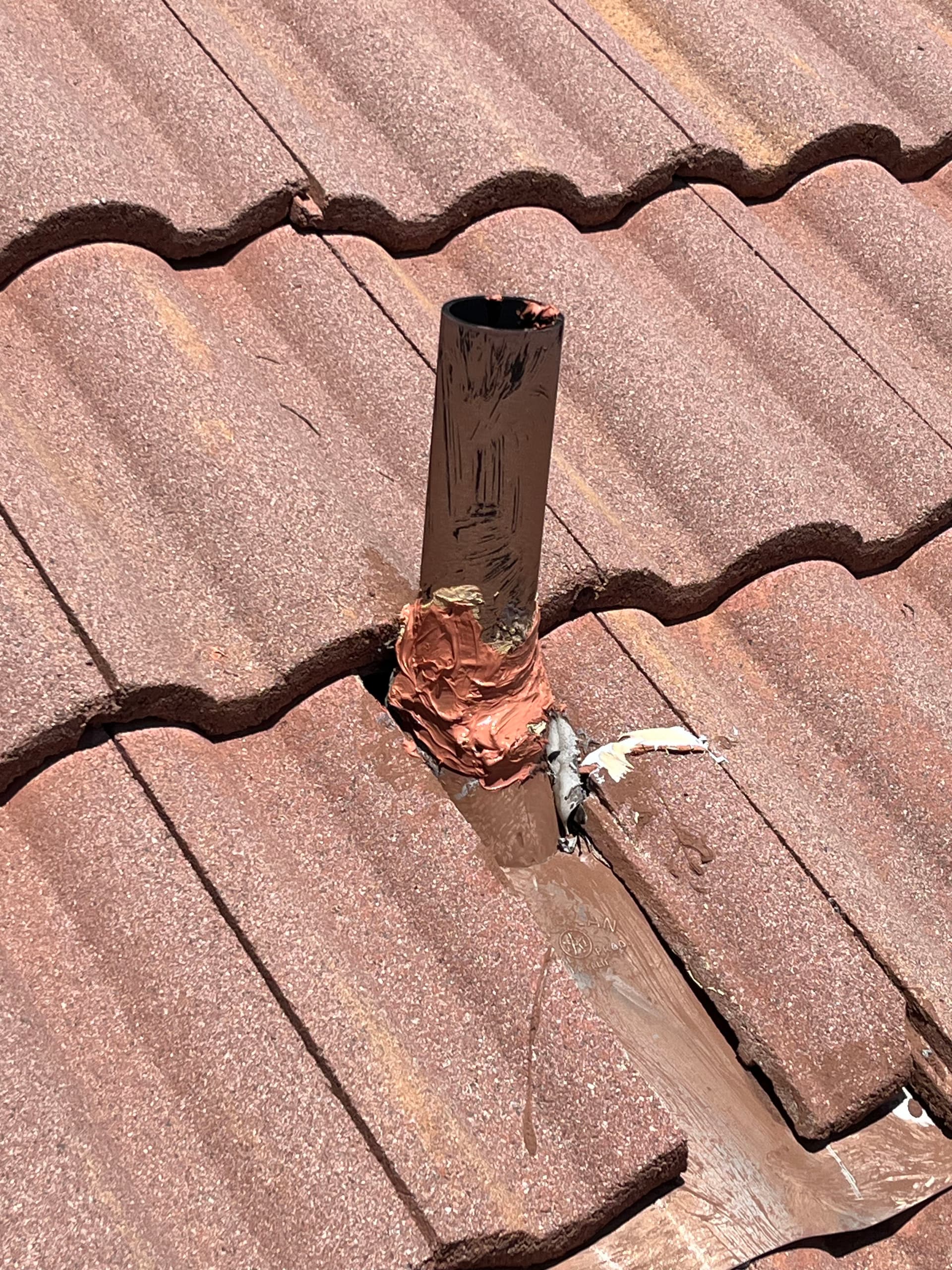 Gallery photos for Tile Roof Repair - Broken Tiles, Slipped Tiles, and Sealed Vent Pipes: Image #2