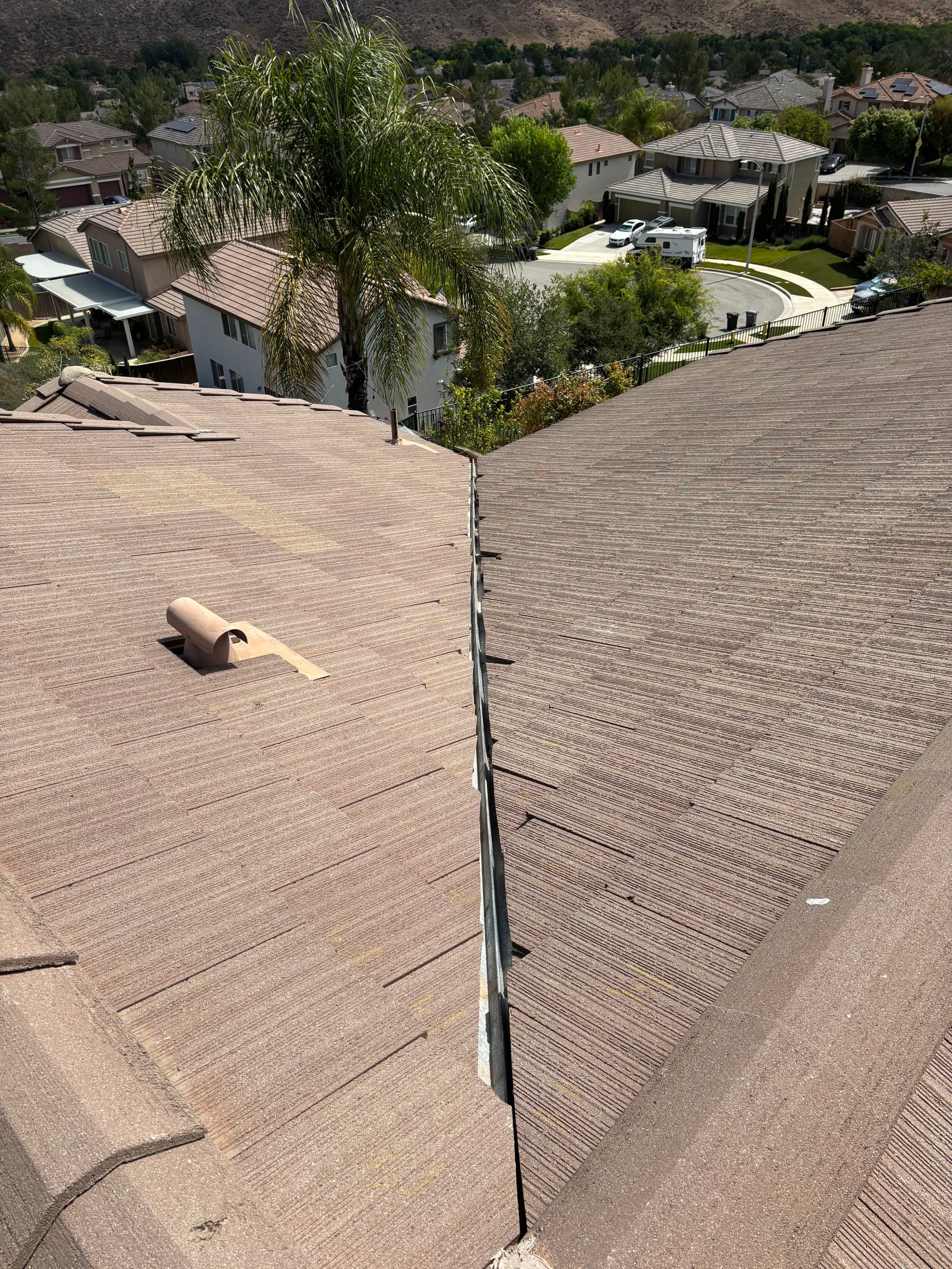 Gallery photos for Tile Roof Valley Repair Done the Right Way: Image #3