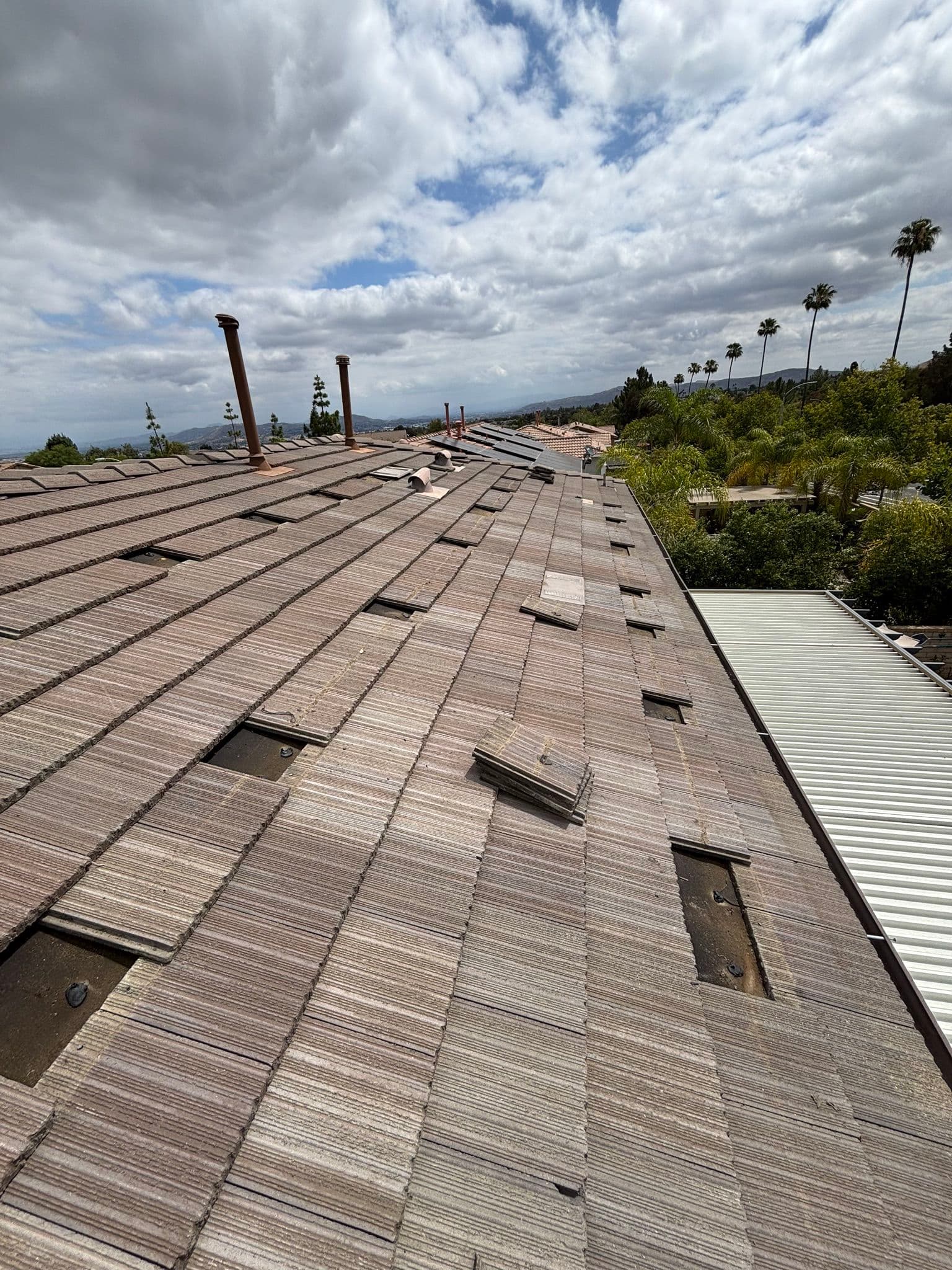 Tile Roof Repair Done Right - Broken Tiles Replaced and Sealed image