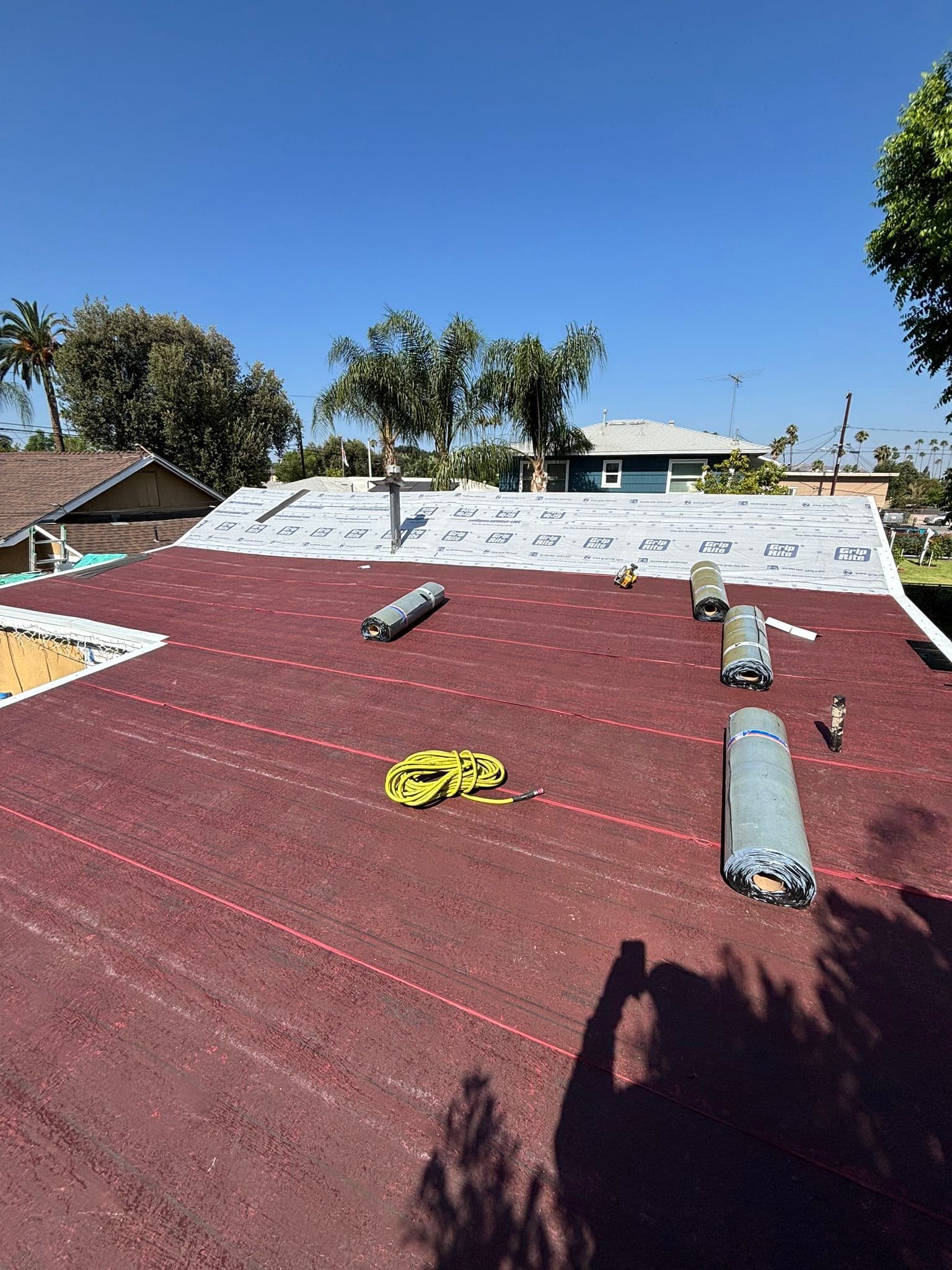 Gallery photos for Full Flat Roof Tear-Off and Replacement Done Right: Image #1
