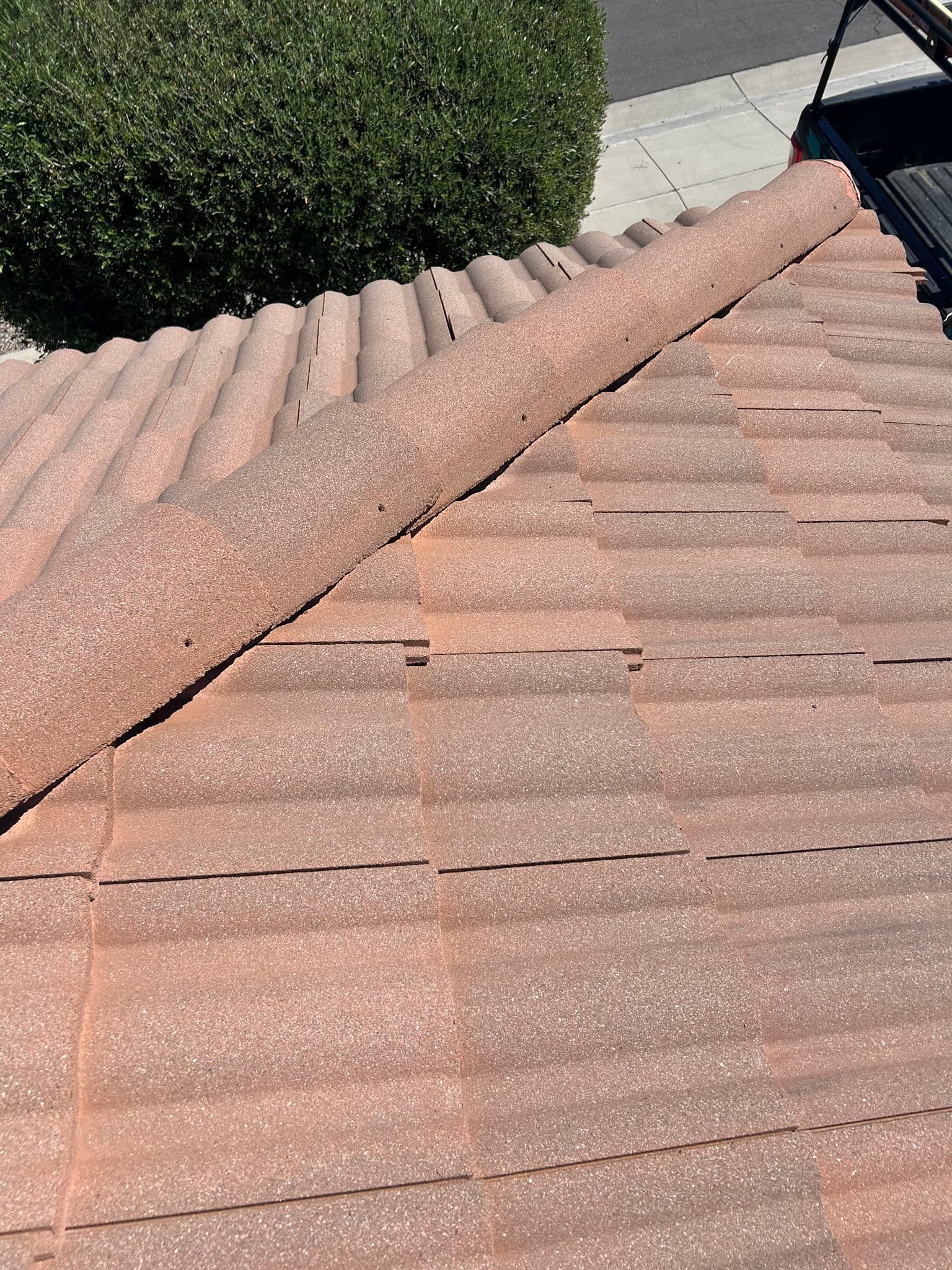 Gallery photos for Slipped and Cracked Eagle Malibu Tiles Secured and Replaced: Image #4