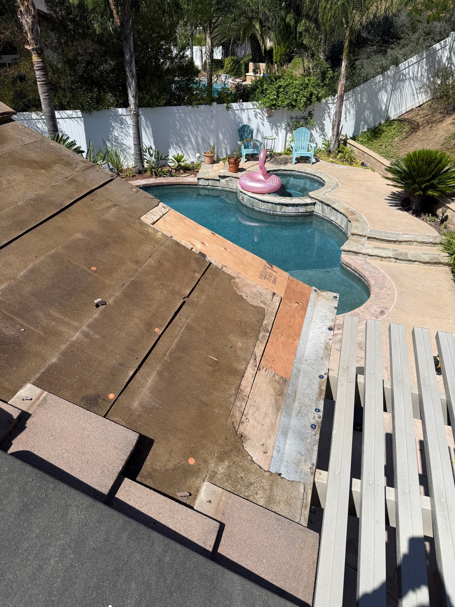 Gallery photos for Peeling Fascia and Failing Underlayment on This Tile Roof Repair: Image #1