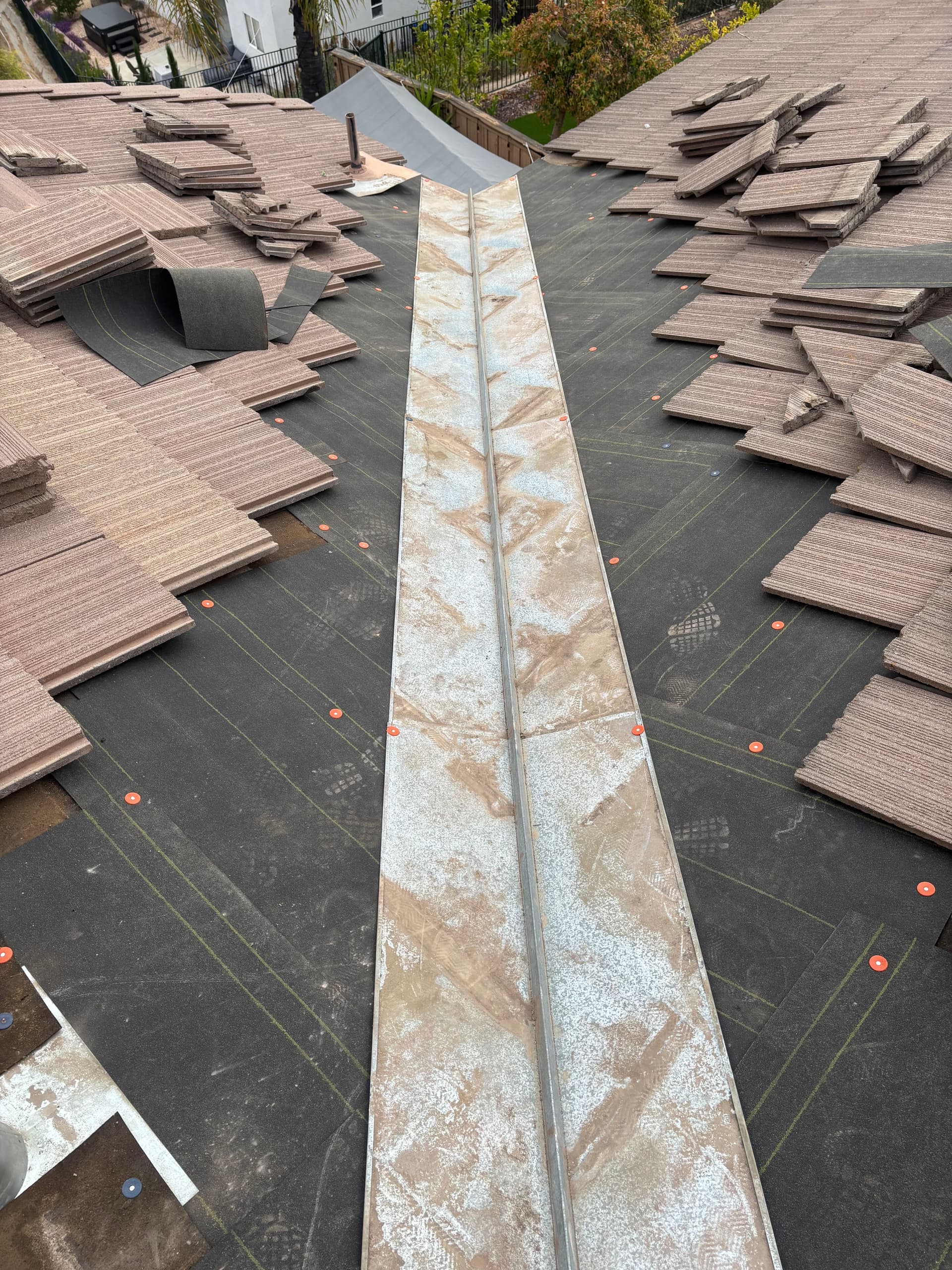 Gallery photos for Tile Roof Valley Repair Done the Right Way: Image #2