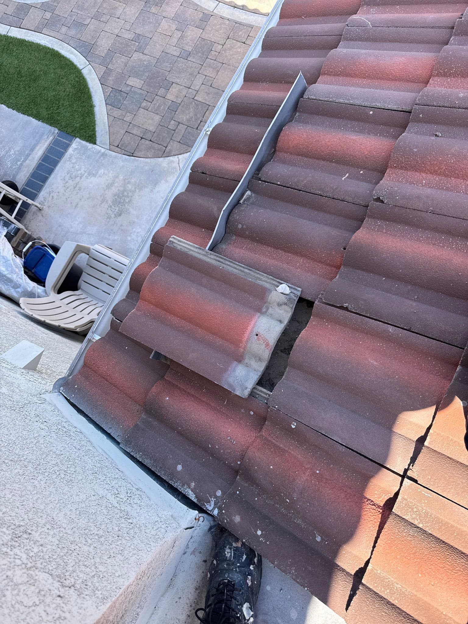 Project Tile Roof Repair Done Right - Every Leak Entry Point Addressed image
