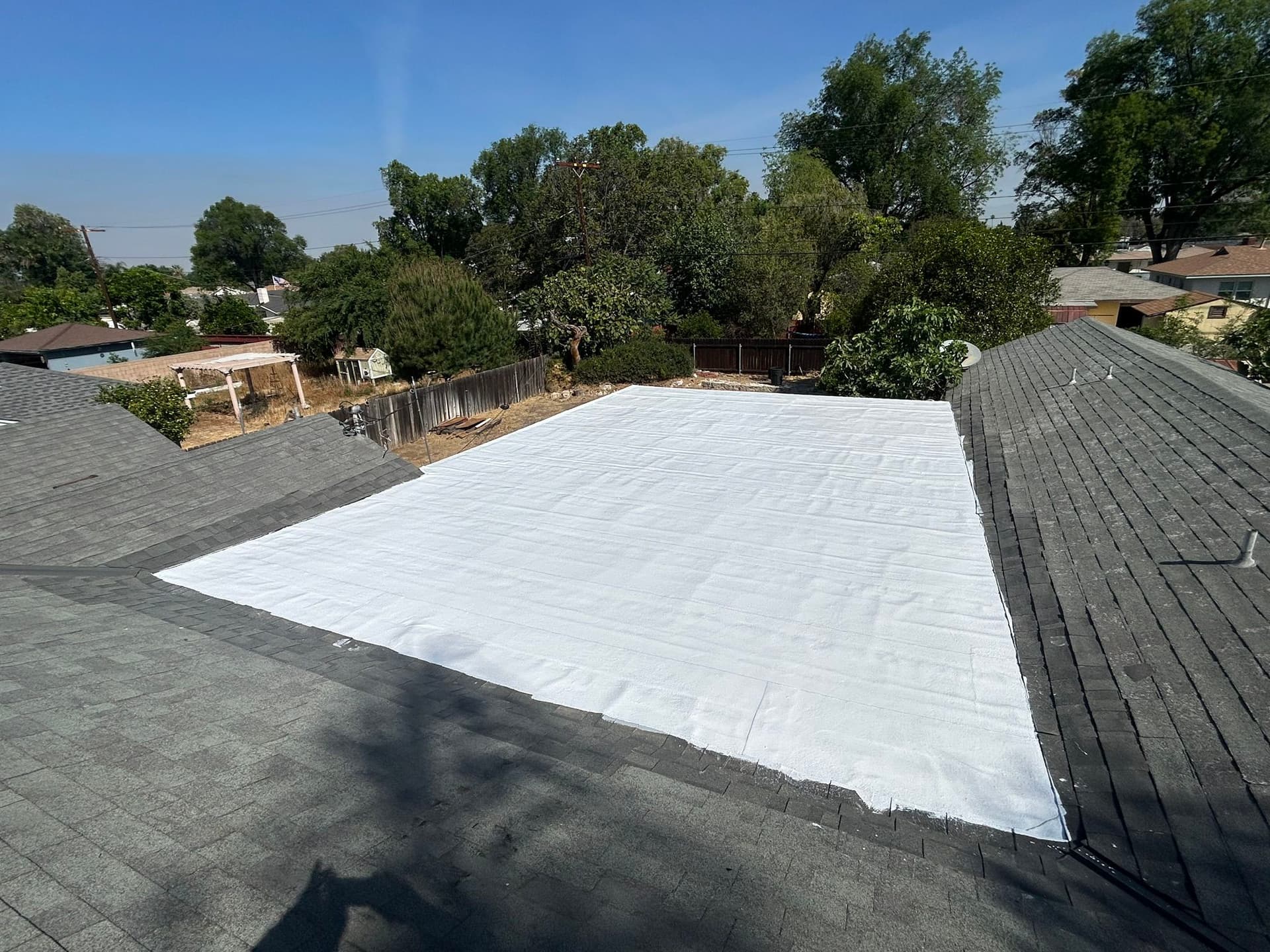 Gallery photos for Flat Roof Repair and Silicone Coating Done Right: Image #3