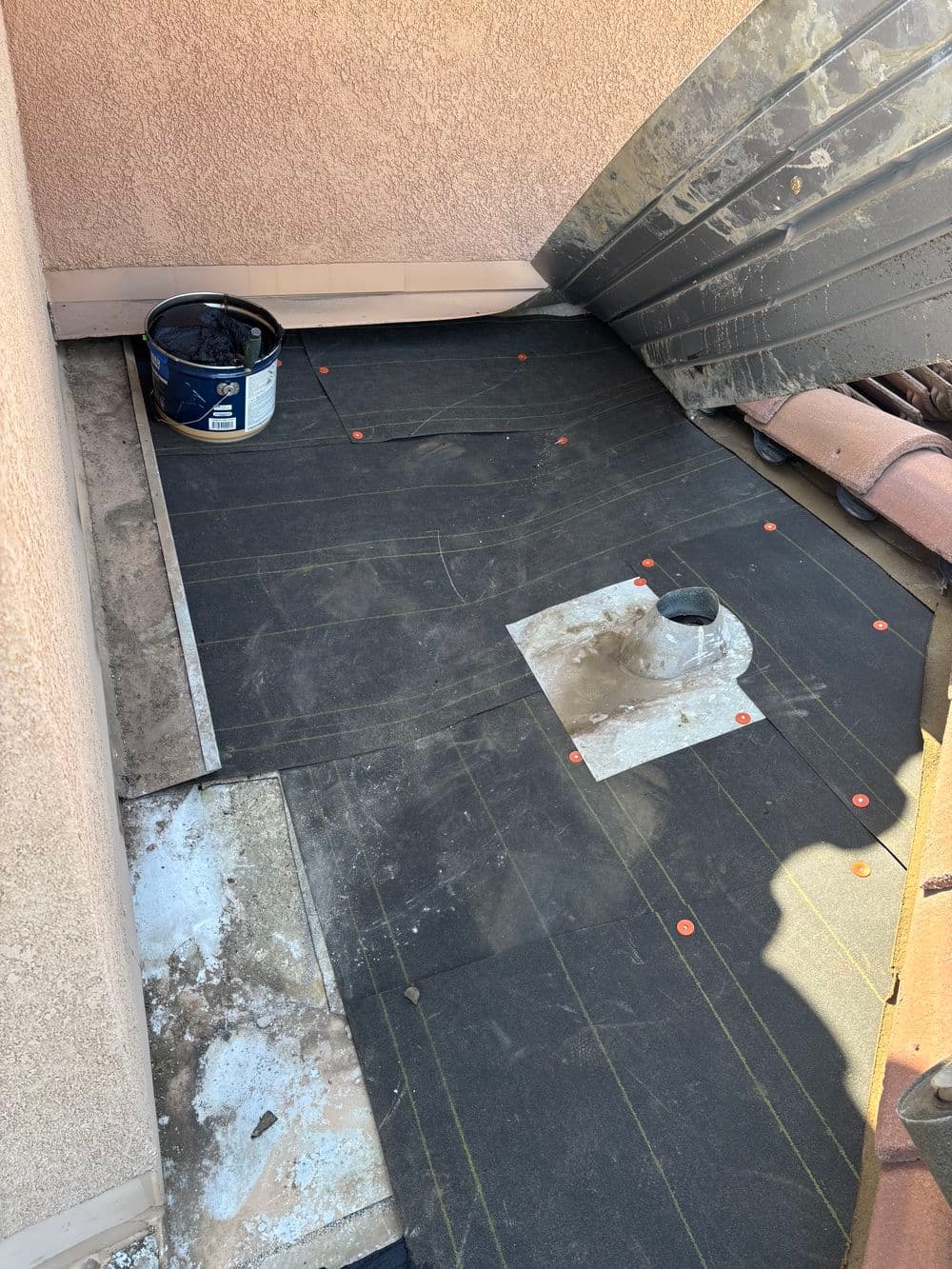 Tile Roof Leak Repair with Upgraded Underlayment in Lake Elsinore