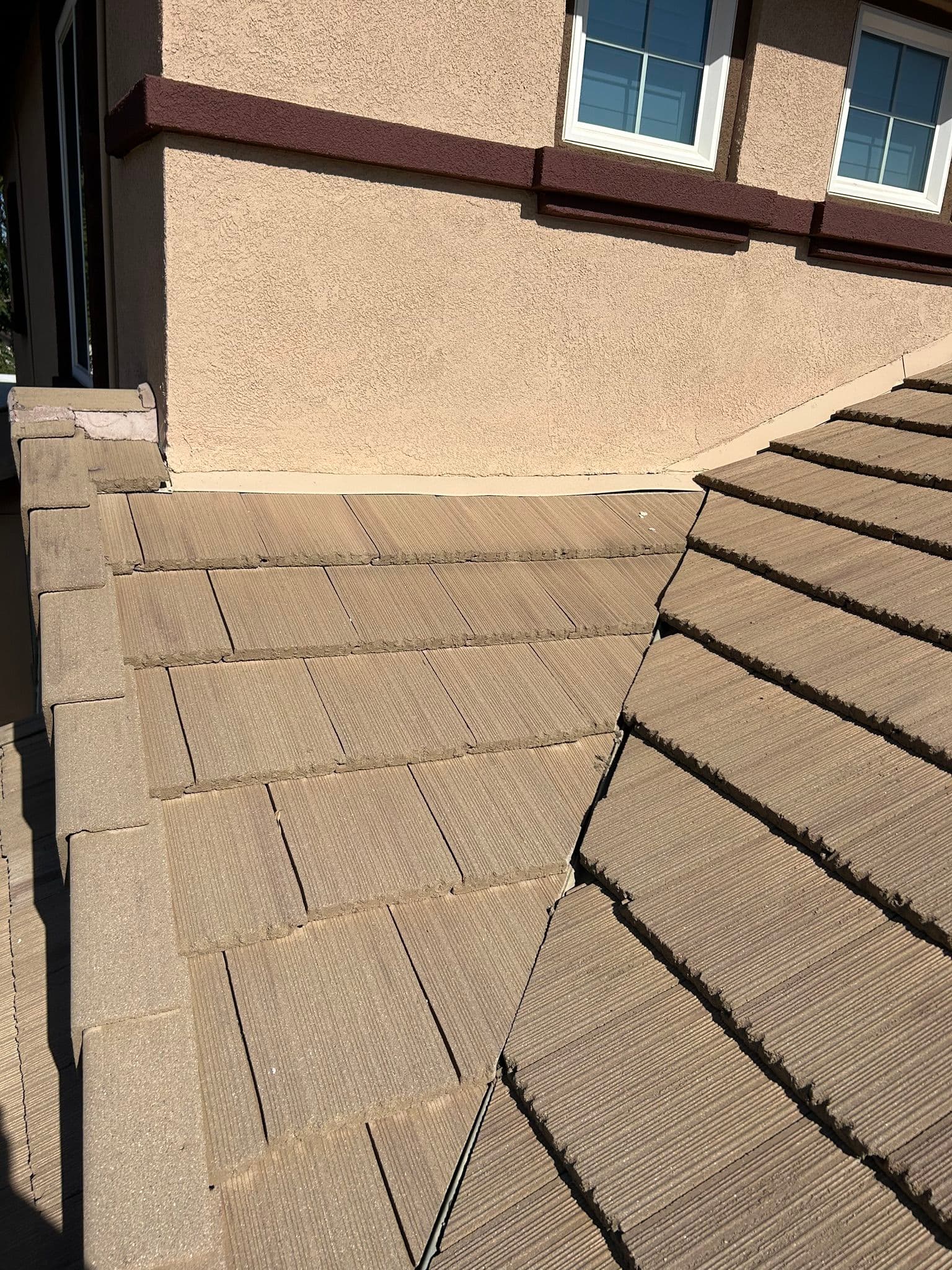 Gallery photos for Tile Roof Valley Leak Repair Done the Right Way: Image #1