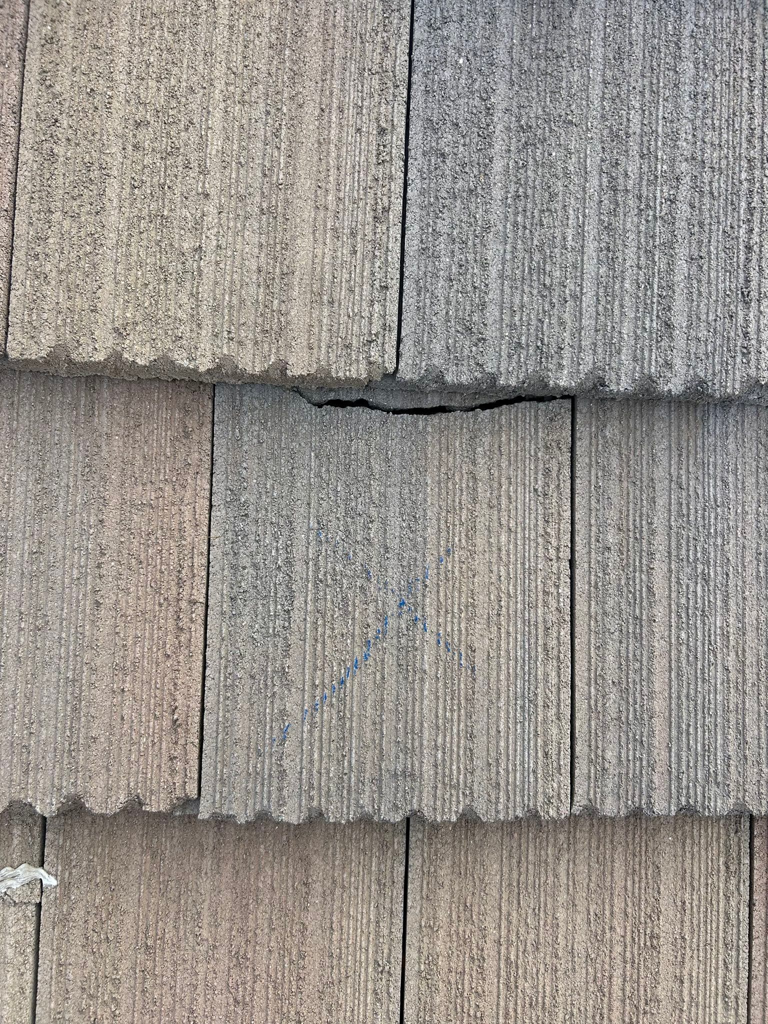 Gallery photos for Cracked Tile Roof Repair Done the Right Way: Image #4