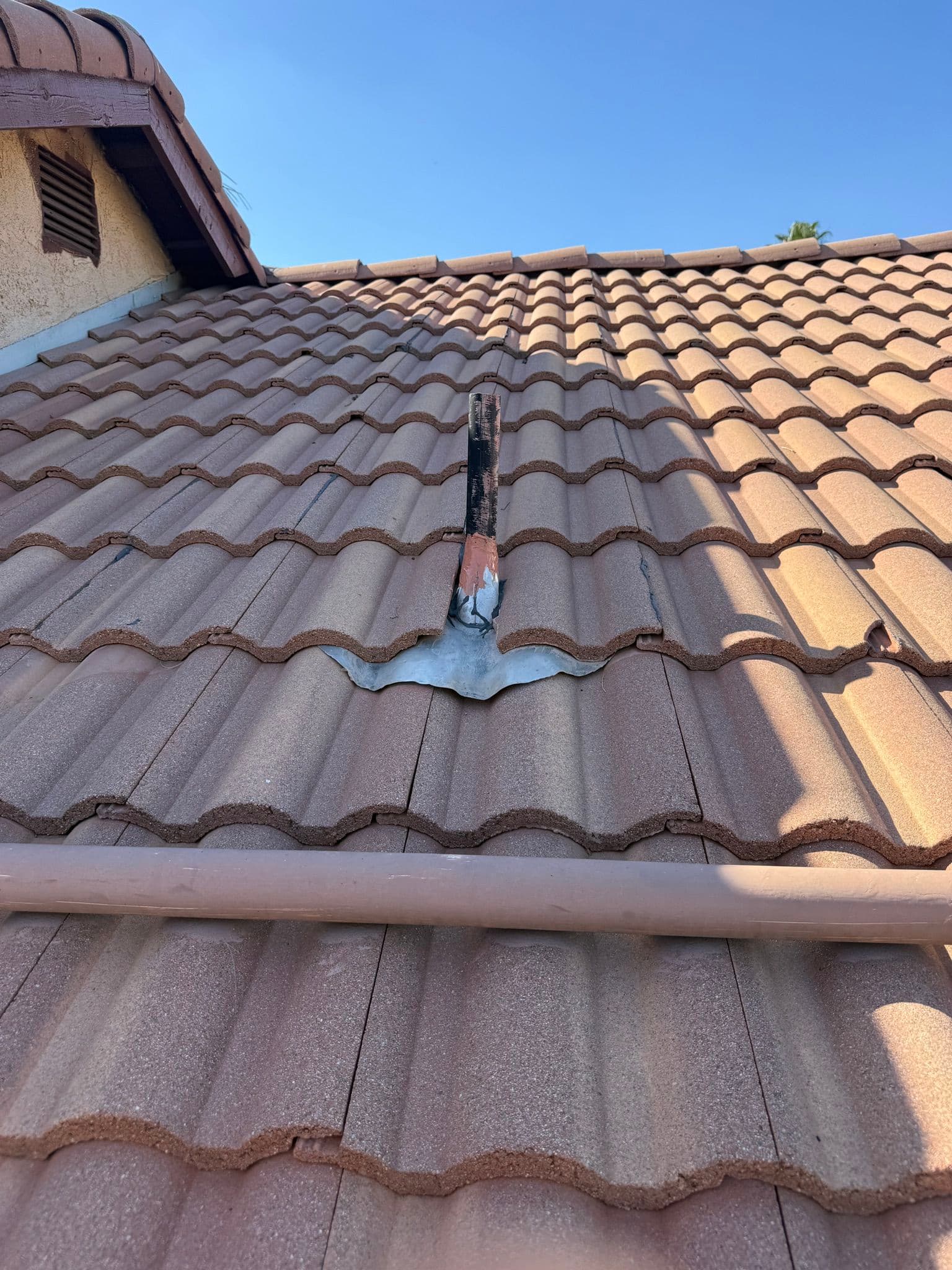 Gallery photos for Tile Roof Repair Done Right - Cracked Tiles, Seals, and Mortar All Addressed: Image #2