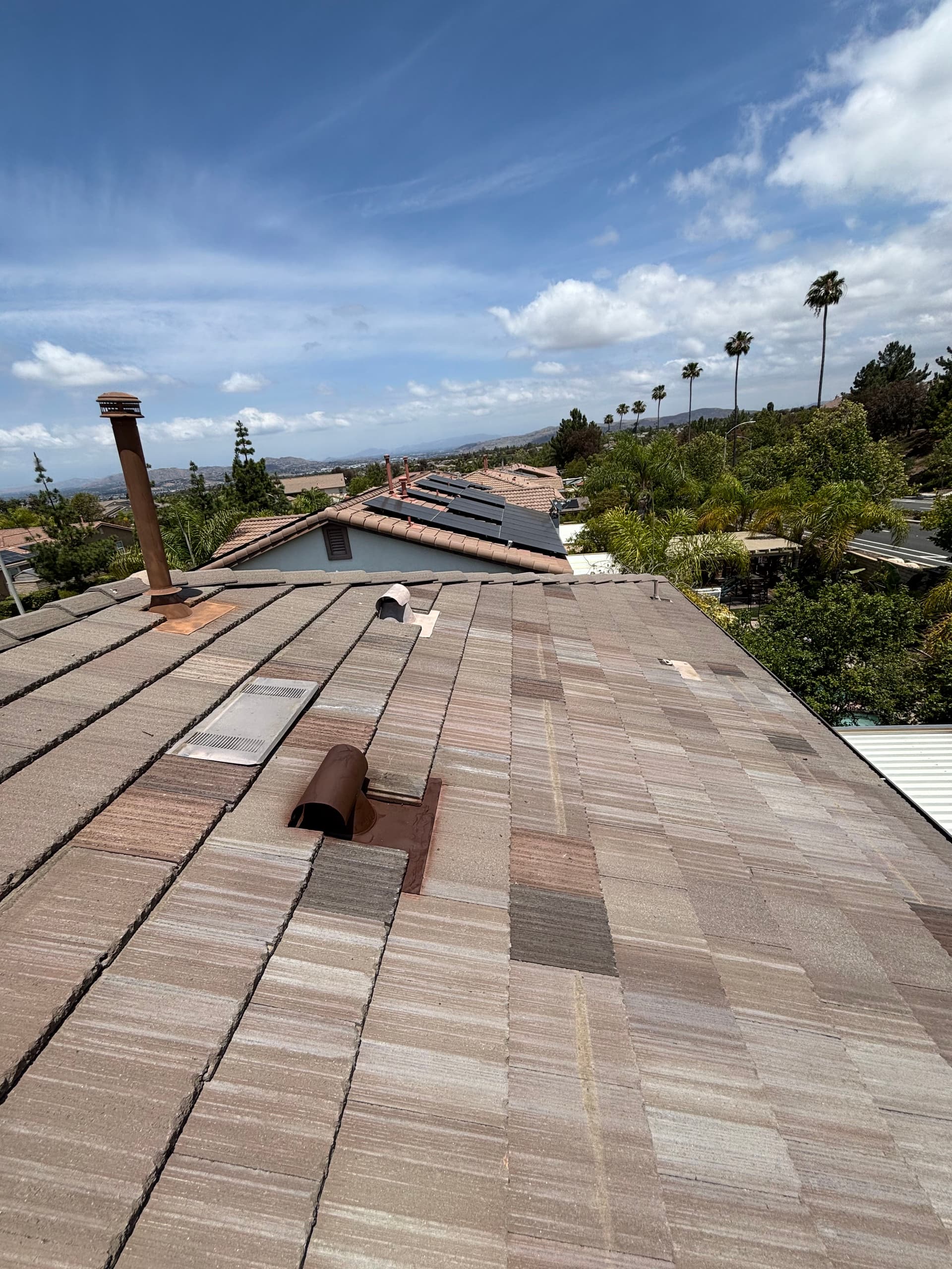 Gallery photos for 100 Broken Tiles Replaced on This Tile Roof Repair: Image #6