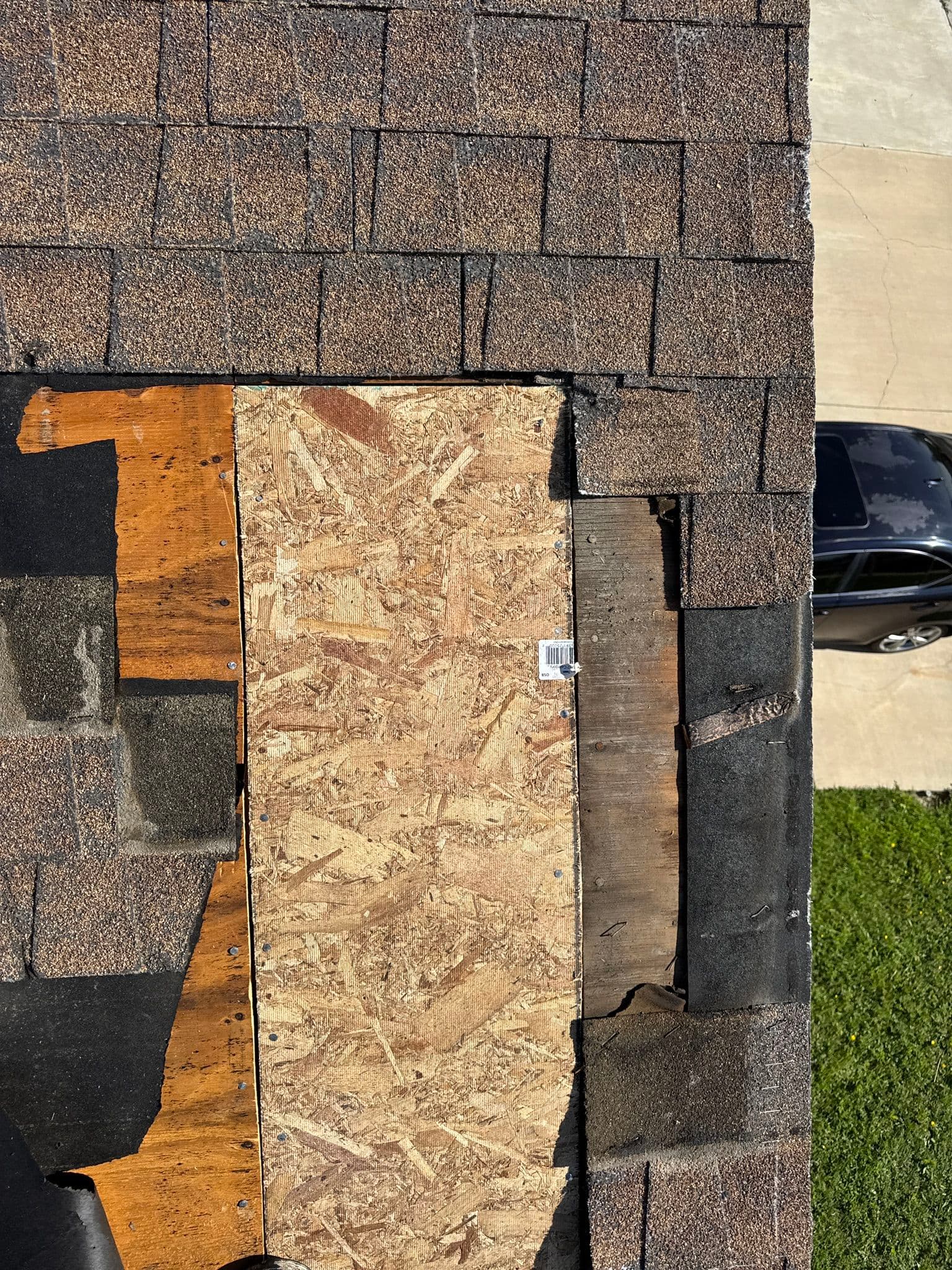 Gallery photos for Buckling Shingles Fixed Right Down to the Plywood: Image #1