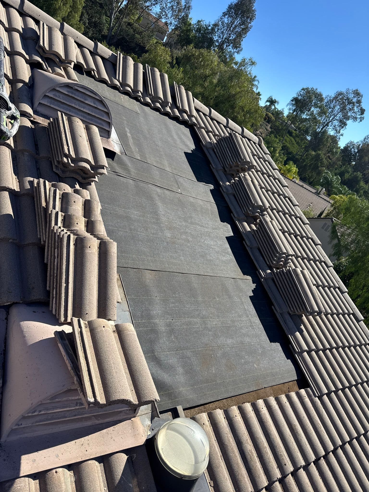 Gallery photos for Tile Roof Underlayment Replacement Without Replacing Your Tiles: Image #1
