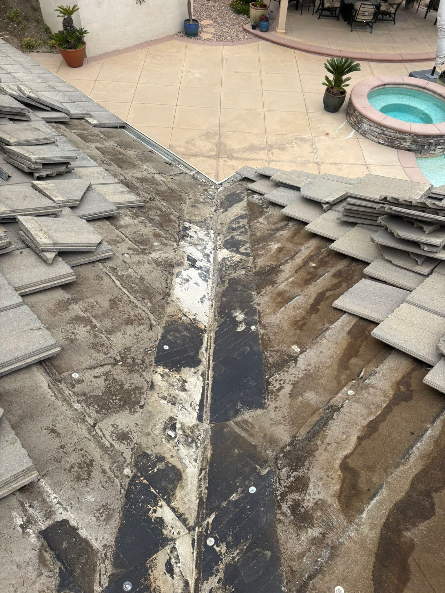 Gallery photos for Tile Roof Valley Repair That Actually Fixes the Leak: Image #1
