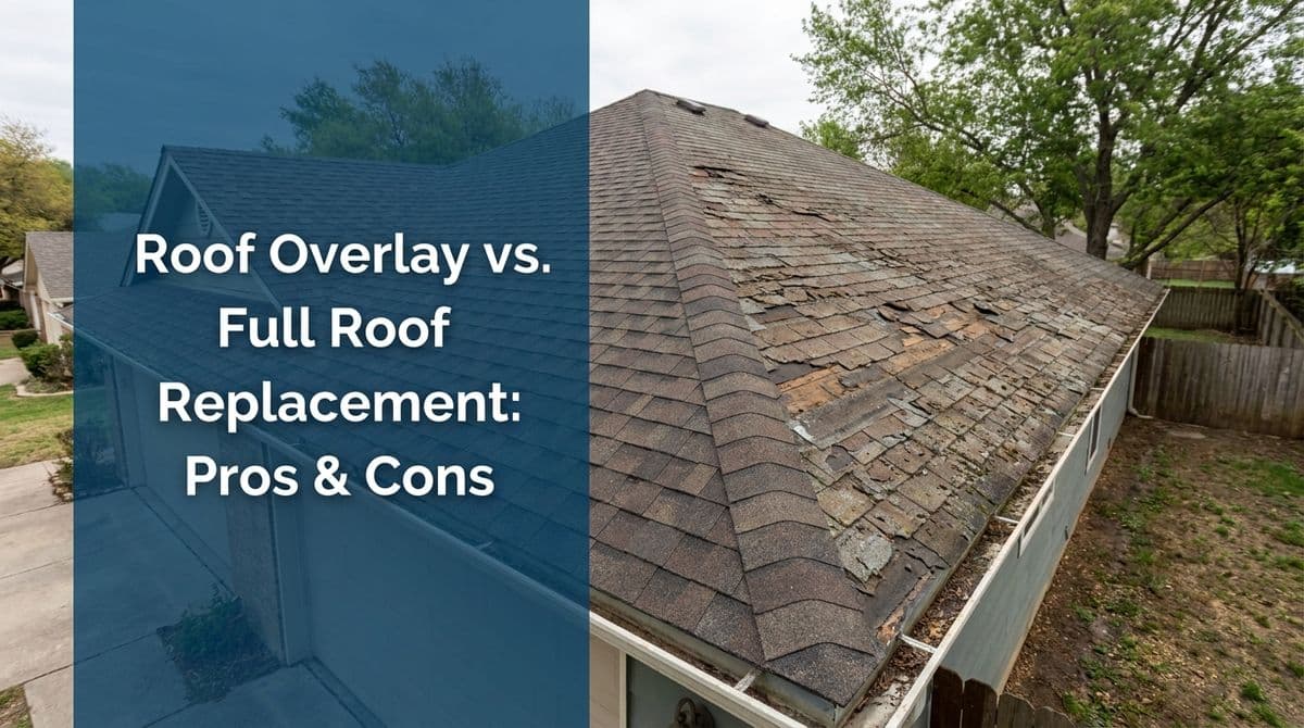 Roof Overlay vs. Full Roof Replacement: Pros & Cons image